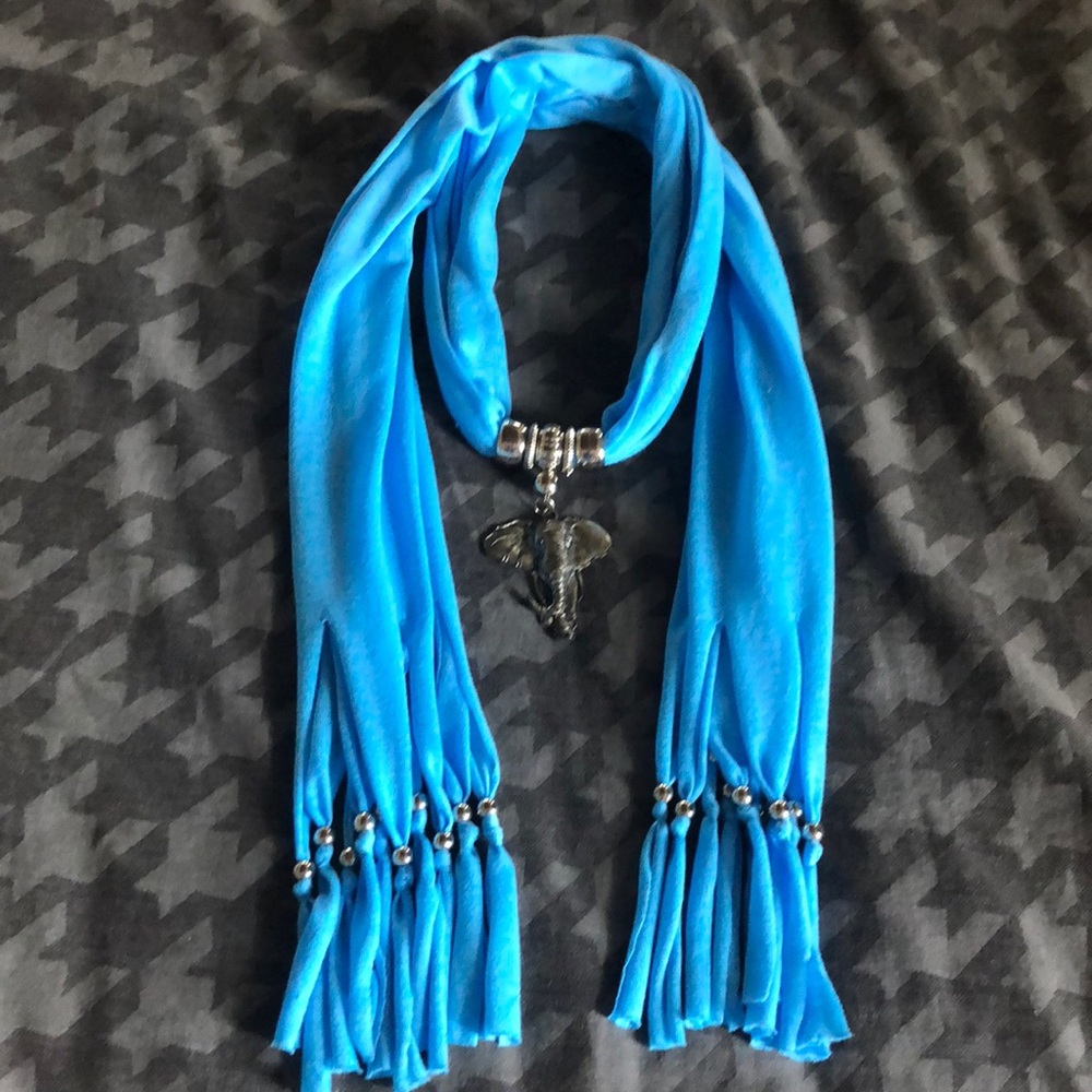 Light blue scarf/wrap